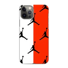 Чохли для iPhone 12 Pro - з картинкою JORDAN (AlphaPrint) (Лого Джордан)