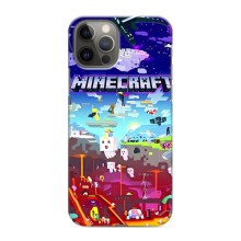 Чохол майнкрафт для iPhone 12 Pro – MINECRAFT