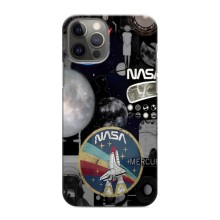 Силіконовый бампер з принтом "Наса" на iPhone 12 Pro (Art nasa)