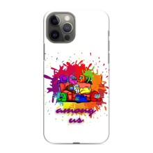 Чехол Амонг Ас для iPhone 12 Pro (AlphaPrint) – Яркий АмонгАс