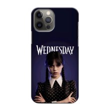 Силиконовый чехол с картинкой для iPhone 12 Pro (Wednesday)