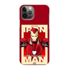 Чохол Супергерой Залізна Людина на iPhone 12 Pro (Iron man)