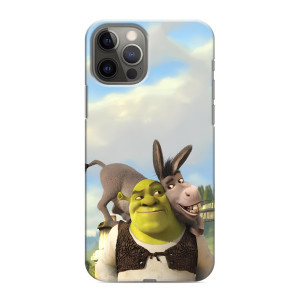 Чехол с мультфильмом Шрек на iPhone 12 Pro