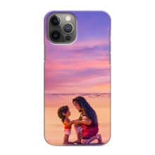 Чехол с мультфильмом Моана iPhone 12 Pro (Моана и Симеа)