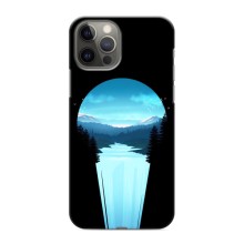 Літній Чохол на iPhone 12 Pro (Синій Водоспад)