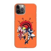 Naruto Anime Чехлы для Айфон 12 Про (AlphaPrint)