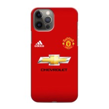 Силиконовые Чехлы принт Футбол на iPhone 12 Pro (Man United)