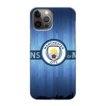 Силиконовые Чехлы принт Футбол на iPhone 12 Pro (ManCity)