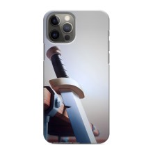 Силиконовый Чехол (атрибутика Клеш Роял) для iPhone 12 Pro (Меч варвара)