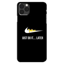 Силиконовый Чехол на iPhone 12 Pro с картинкой Nike – Later