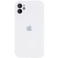 Чохол Silicone Case Full Camera Protective (AA) для Apple iPhone 12 (6.1") – Білий