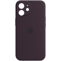 Чехол Silicone Case Full Camera Protective (AA) для Apple iPhone 12 (6.1") – Фиолетовый