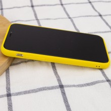 Шкіряний чохол Xshield для Apple iPhone 12 (6.1") – Жовтий