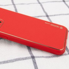 Кожаный чехол Xshield для Apple iPhone 12 (6.1") – Красный