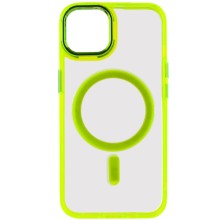 Чохол TPU Iris with MagSafe для Apple iPhone 12 Pro / 12 (6.1") – Жовтий