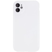 Чехол Silicone Case Full Camera Protective (AA) NO LOGO для Apple iPhone 12 (6.1") – Белый