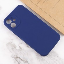 Чохол Silicone Case Full Camera Protective (AA) NO LOGO для Apple iPhone 12 (6.1") – Синій