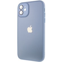 Чохол TPU+Glass Sapphire Midnight для Apple iPhone 12 (6.1") – Блакитний