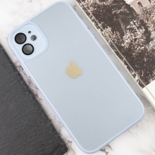 Чохол TPU+Glass Sapphire Midnight для Apple iPhone 12 (6.1") – Блакитний