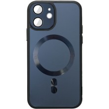 Чохол TPU+Glass Sapphire Midnight with MagSafe для Apple iPhone 12 (6.1") – undefined