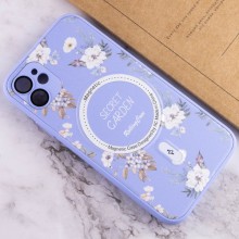 TPU+PC чехол Secret Garden with MagSafe для Apple iPhone 12 (6.1") – Lilac