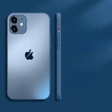 AG GLASS case для Apple iPhone 12 – Голубой