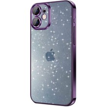 Чохол TPU+PC Glittershine для Apple iPhone 12 (6.1") – Фіолетовий