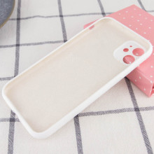 Чохол Silicone Case Full Camera Protective (AA) NO LOGO для Apple iPhone 12 (6.1") – Білий