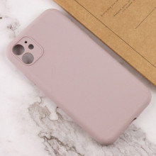 Чохол Silicone Case Full Camera Protective (AA) NO LOGO для Apple iPhone 12 (6.1") – Сірий