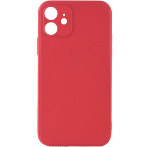 Силіконовий чохол Candy Full Camera для Apple iPhone 12 (6.1")