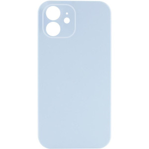 Чехол Silk Full Camera Protective (AA) NO LOGO для Apple iPhone 12 (6.1") – Голубой