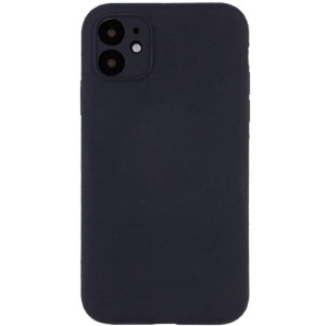 Чехол Silk Full Camera Protective (AA) NO LOGO для Apple iPhone 12 (6.1") (Черный)