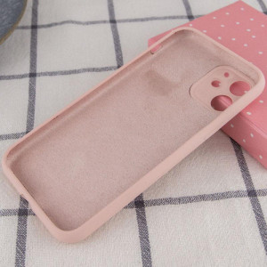 Чехол Silk Full Camera Protective (AA) NO LOGO для Apple iPhone 12 (6.1") – Розовый