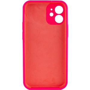 Чехол Silk Full Camera Protective (AA) NO LOGO для Apple iPhone 12 (6.1") – Розовый