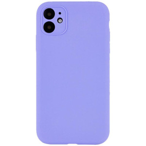 Чехол Silk Full Camera Protective (AA) NO LOGO для Apple iPhone 12 (6.1") (Сиреневый)