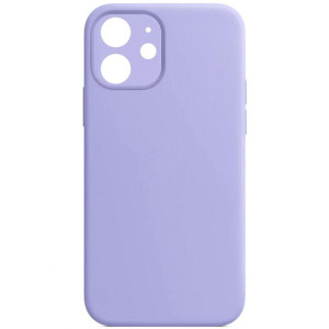 Чехол Silk Full Camera Protective (AA) NO LOGO для Apple iPhone 12 (6.1") – Сиреневый