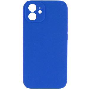 Чехол Silk Full Camera Protective (AA) NO LOGO для Apple iPhone 12 (6.1") – Синий