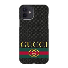 Чехлы ГУЧЧИ для Айфон 12 (AlphaPrint) (Gucci оригинал)