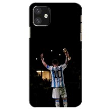 Чехлы Лео Месси Аргентина для iPhone 12 (Лео Чемпион)