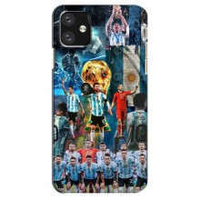 Чехлы Лео Месси Аргентина для iPhone 12 (Месси в сборной)