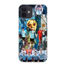 Чехлы Месси для iPhone 12 (AlphaPrint) (Аргентина Месси)