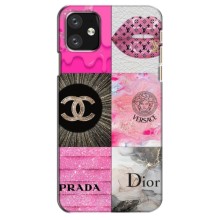 Чехол (Dior, Prada, YSL, Chanel) для iPhone 12 (Модница)