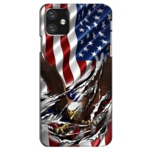 Чехол Флаг USA для iPhone 12