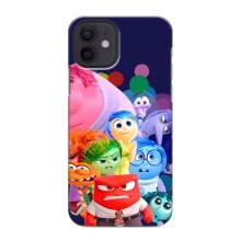 Чехол Головоломка для iPhone 12 - (AlphaPrint) (Герои головоломки)