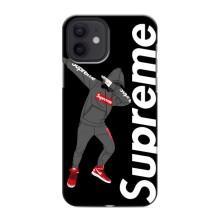 Чехол для iPhone 12 с картинкой Supreme (AlphaPrint)