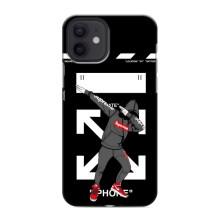Чехол для iPhone 12 с картинкой Supreme (AlphaPrint)