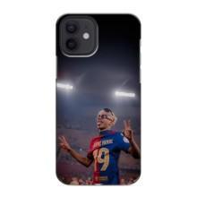 Чохол з футболістом Ламін Ямаль iPhone 12 (Ямаль на стадіоні)