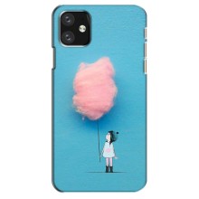 Дівчачий Чохол для iPhone 12 (Дівчинка з хмаринкою)