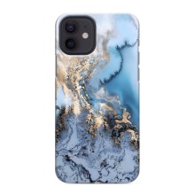 Мраморный чехол на iPhone 12 (VPrint) (Нежный мрамор)