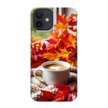 Чехол с уникальным дизайном «Осень с кофе» для iPhone 12